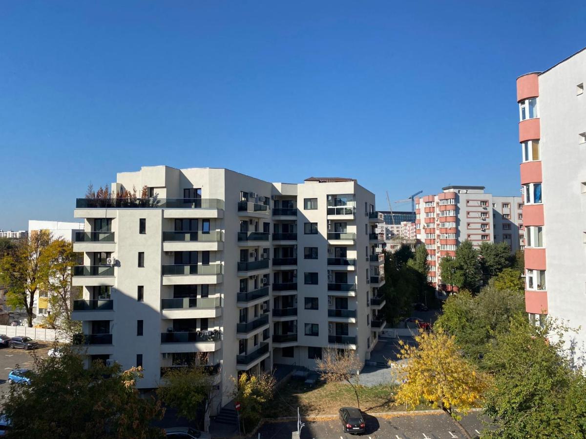 Evan Cozy Flat With Balcony & Parking, 13 September Bukarest Kültér fotó