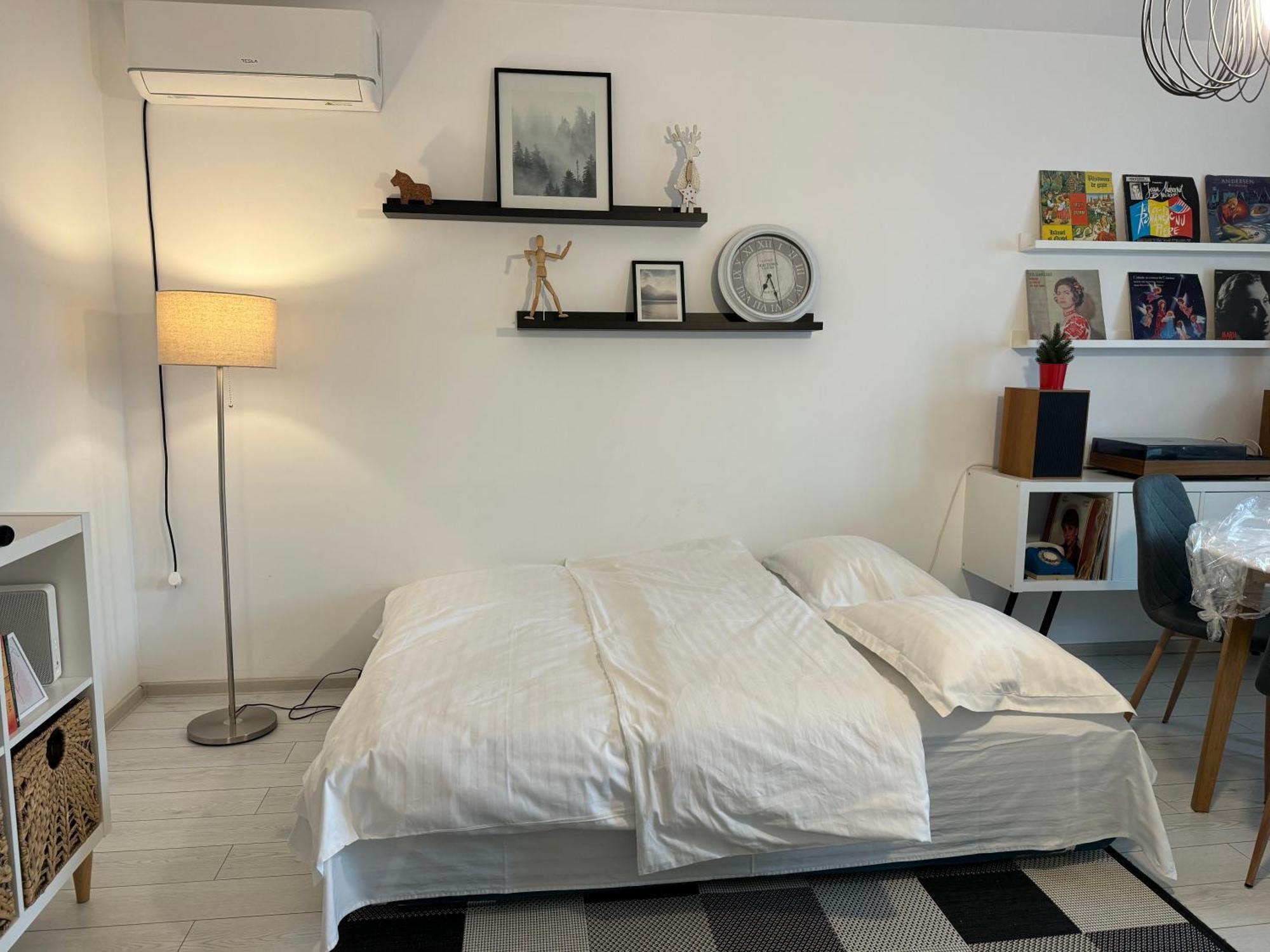 Evan Cozy Flat With Balcony & Parking, 13 September Bukarest Kültér fotó